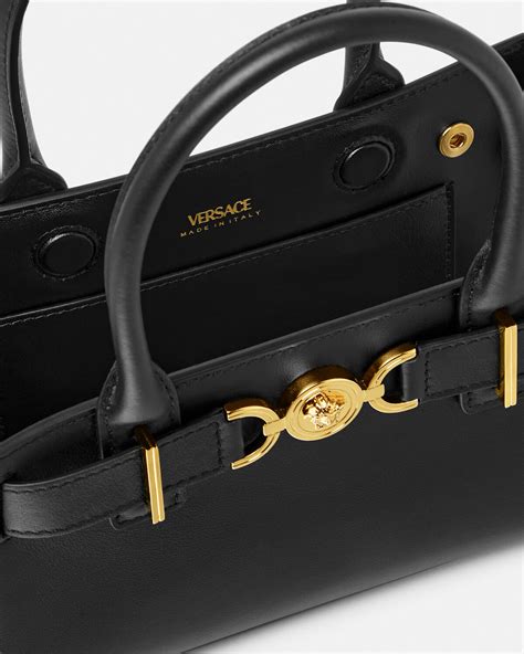 Versace: Black Medusa '95 Small Bag 